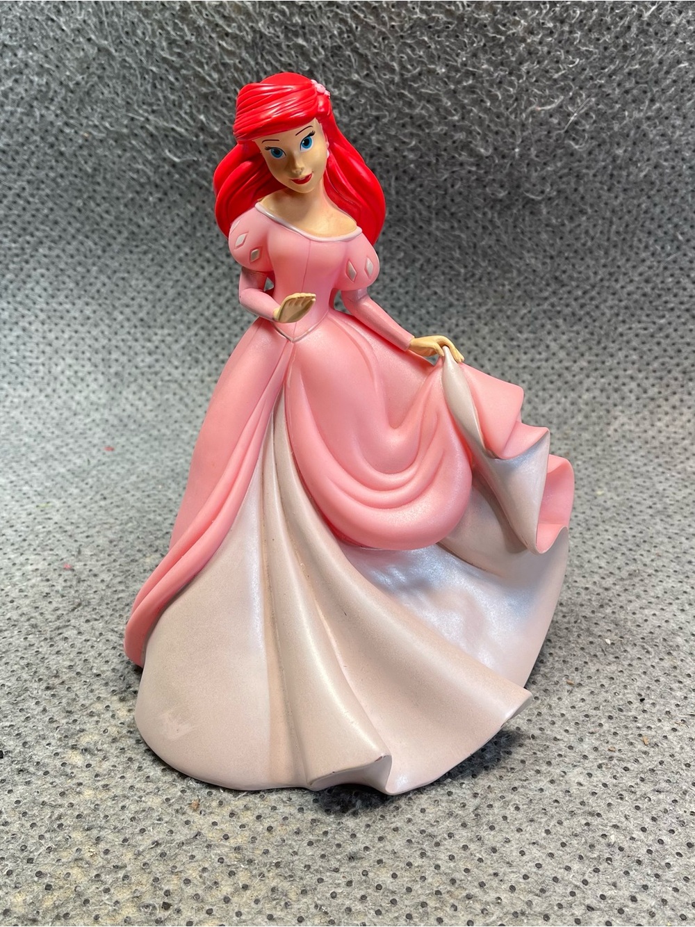 Vintage Disney Princess Ariel Little Mermaid Piggy Bank